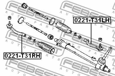 Купить Febest 0221-T31LH по низкой цене в Украине!