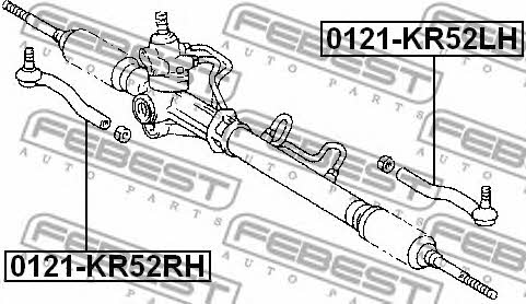 Купить Febest 0121KR52RH – отличная цена на EXIST.UA!