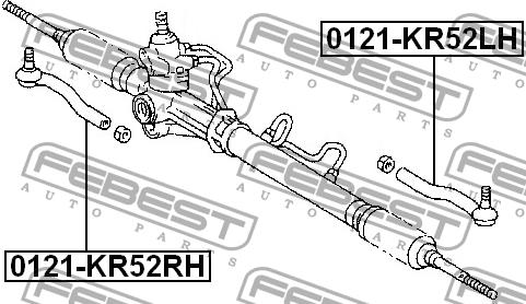 Купить Febest 0121-KR52RH по низкой цене в Украине!