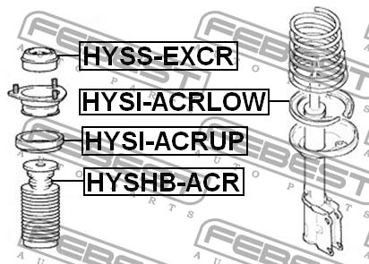 Купить Febest HYSSEXCR – отличная цена на EXIST.UA!