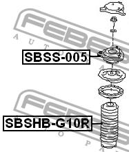 Купить Febest SBSS005 – отличная цена на EXIST.UA!