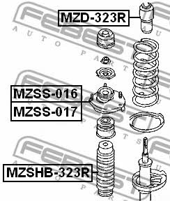 Купить Febest MZSS-017 по низкой цене в Украине!