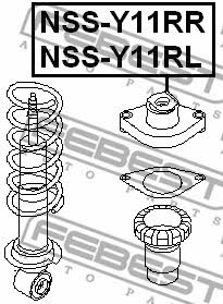 Купить Febest NSS-Y11RL по низкой цене в Украине!