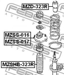 Купить Febest MZSS016 – отличная цена на EXIST.UA!
