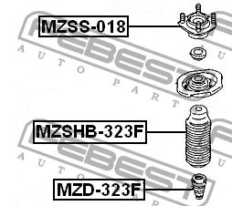 Купить Febest MZSS018 – отличная цена на EXIST.UA!