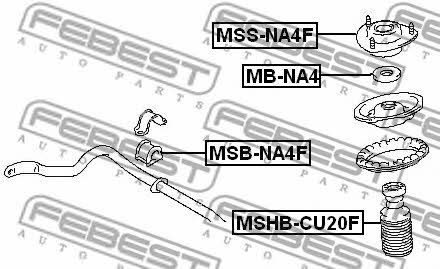Купить Febest MSS-NA4F по низкой цене в Украине!