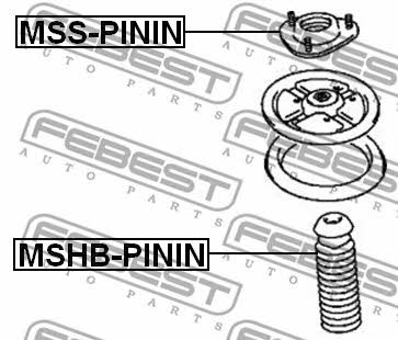 Купить Febest MSSPININ – отличная цена на EXIST.UA!