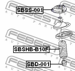 Купити Febest SBSS001 – суперціна на EXIST.UA!