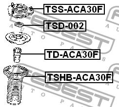 Купити Febest TSSACA30F – суперціна на EXIST.UA!