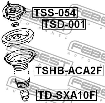 Купити Febest TSS054 – суперціна на EXIST.UA!