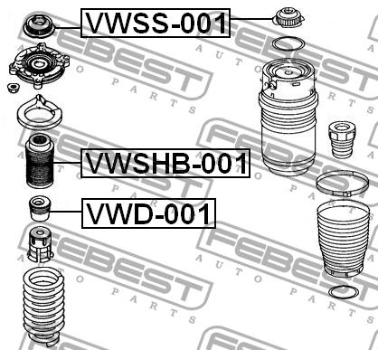Купить Febest VWSS-001 по низкой цене в Украине!