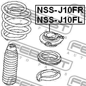 Купить Febest NSSJ10FL – отличная цена на EXIST.UA!
