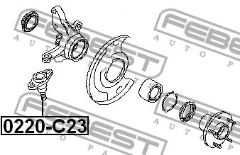 Купить Febest 0220-C23 по низкой цене в Украине!