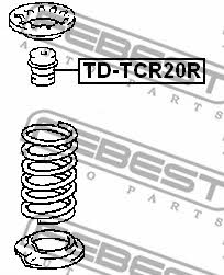 Відбійник пружини Febest TD-TCR20R