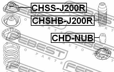 Купить Febest CHD-NUB по низкой цене в Украине!