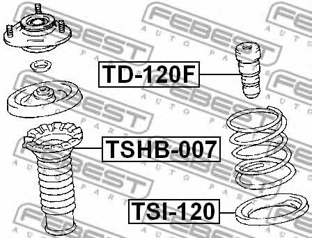 Купить Febest TD-120F по низкой цене в Украине!