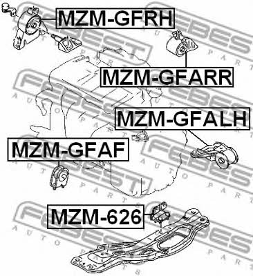 Купить Febest MZM-626 по низкой цене в Украине!