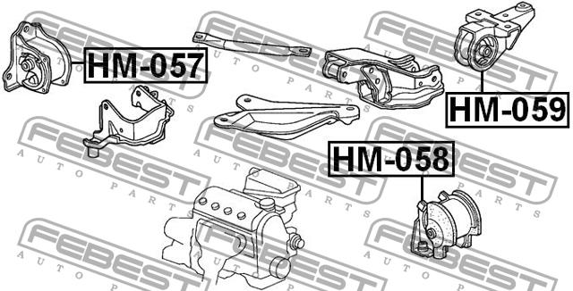 Купить Febest HM-059 по низкой цене в Украине!