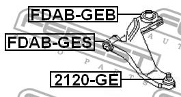 Купить Febest 2120GE – отличная цена на EXIST.UA!