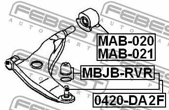 Купити Febest 0420-DA2F за низькою ціною в Україні!