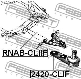 Шаровая опора Febest 2420-CLIF