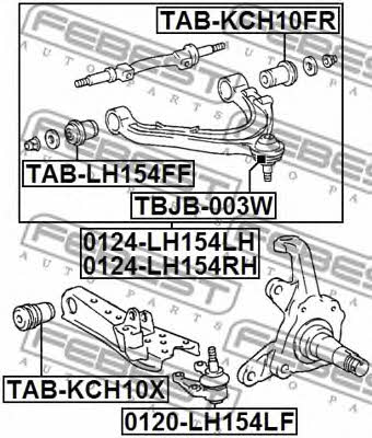 Купити Febest 0120-LH154LF за низькою ціною в Україні!