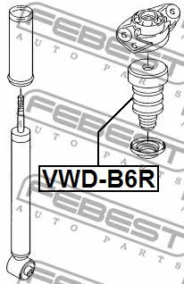 Купити Febest VWDB6R – суперціна на EXIST.UA!