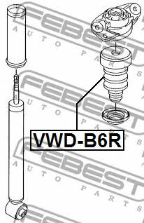 Купить Febest VWDB6R – отличная цена на EXIST.UA!
