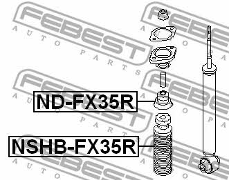 Купити Febest NDFX35R – суперціна на EXIST.UA!
