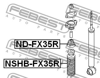Купити Febest ND-FX35R за низькою ціною в Україні!
