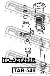 Купить Febest TDAZT250R – отличная цена на EXIST.UA!