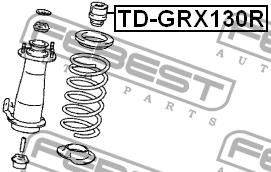Купить Febest TDGRX130R – отличная цена на EXIST.UA!