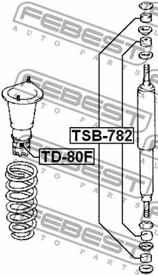 Купити Febest TD80F – суперціна на EXIST.UA!
