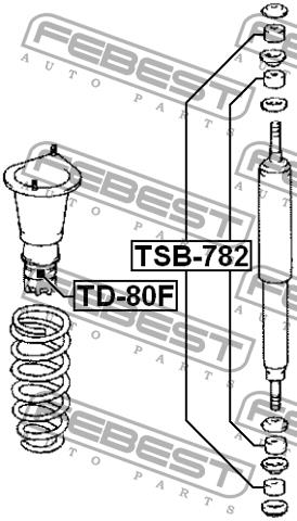 Купити Febest TD-80F за низькою ціною в Україні!