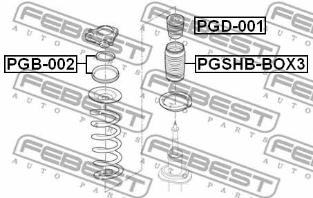 Купити Febest PGD001 – суперціна на EXIST.UA!