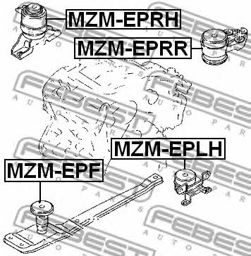 Купити Febest MZM-EPRR за низькою ціною в Україні!