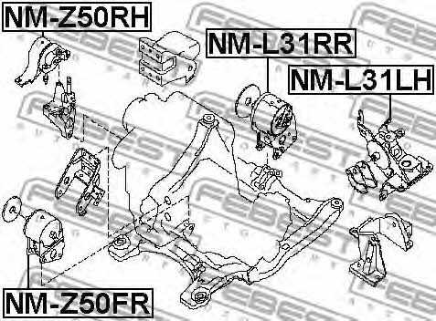 Купити Febest NM-L31RR за низькою ціною в Україні!