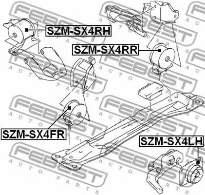 Купити Febest SZM-SX4RR за низькою ціною в Україні!
