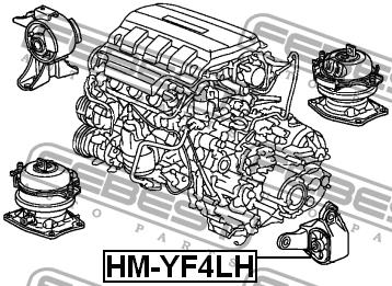 Купить Febest HM-YF4LH по низкой цене в Украине!