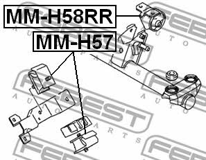 Купить Febest MMH58RR – отличная цена на EXIST.UA!