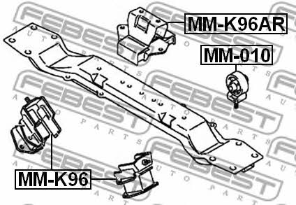 Купить Febest MM-K96AR по низкой цене в Украине!