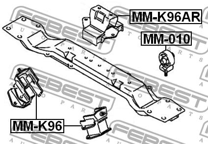 Купить Febest MMK96AR – отличная цена на EXIST.UA!
