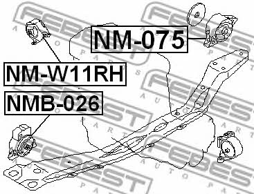Купить Febest NM-075 по низкой цене в Украине!