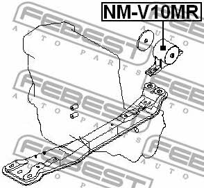 Купить Febest NM-V10MR по низкой цене в Украине!