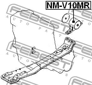 Купить Febest NMV10MR – отличная цена на EXIST.UA!