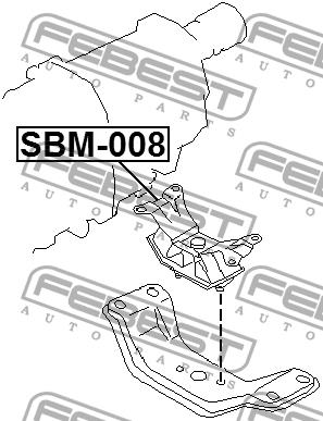 Купить Febest SBM008 – отличная цена на EXIST.UA!