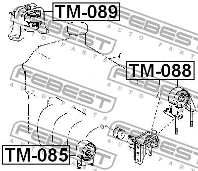 Купить Febest TM-088 по низкой цене в Украине!