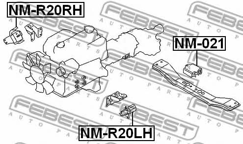 Купить Febest NM-R20LH по низкой цене в Украине!