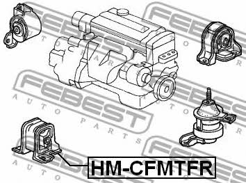 Купить Febest HMCFMTFR – отличная цена на EXIST.UA!