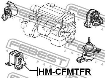 Купить Febest HM-CFMTFR по низкой цене в Украине!